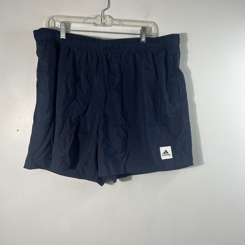 Mens Adidas Swim Trunks Navy 2XL NWT 5"